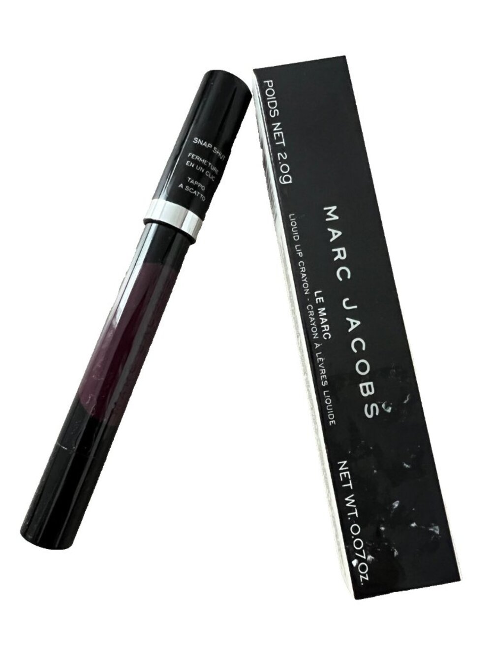 Marc Jacobs Le Marc Liquid Lip Crayon - 380 Merlot Blow